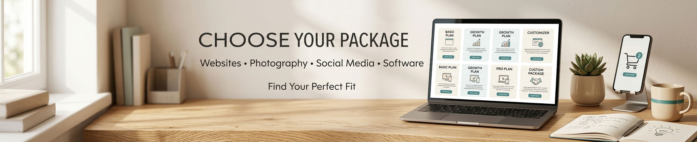 MooyVx Packages - Photography, Websites, Software & Social Media