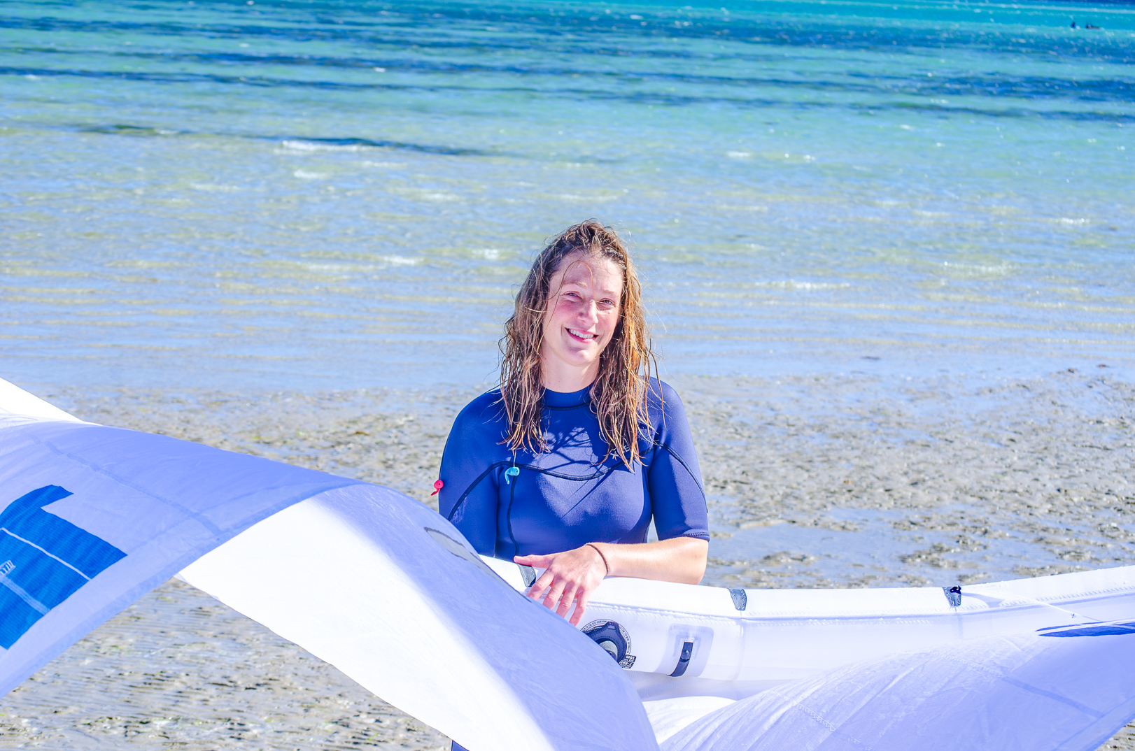 Lady Kitesurfer